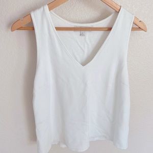 Anthropologie White Tank Top
